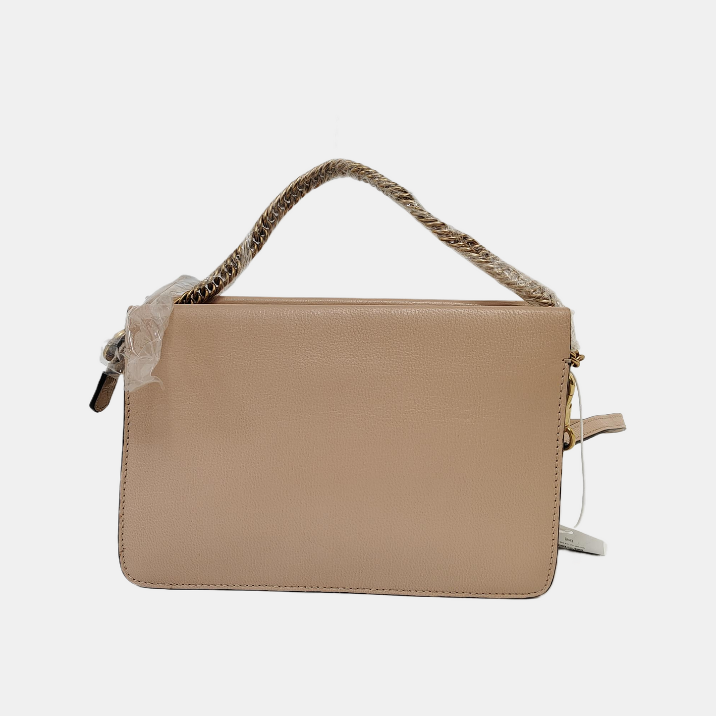 GIVENCHY Light Pink Leather Sling Bag Single Shoulder Bag Golden hardware Removable shoulder strap-(SKU)-944292326