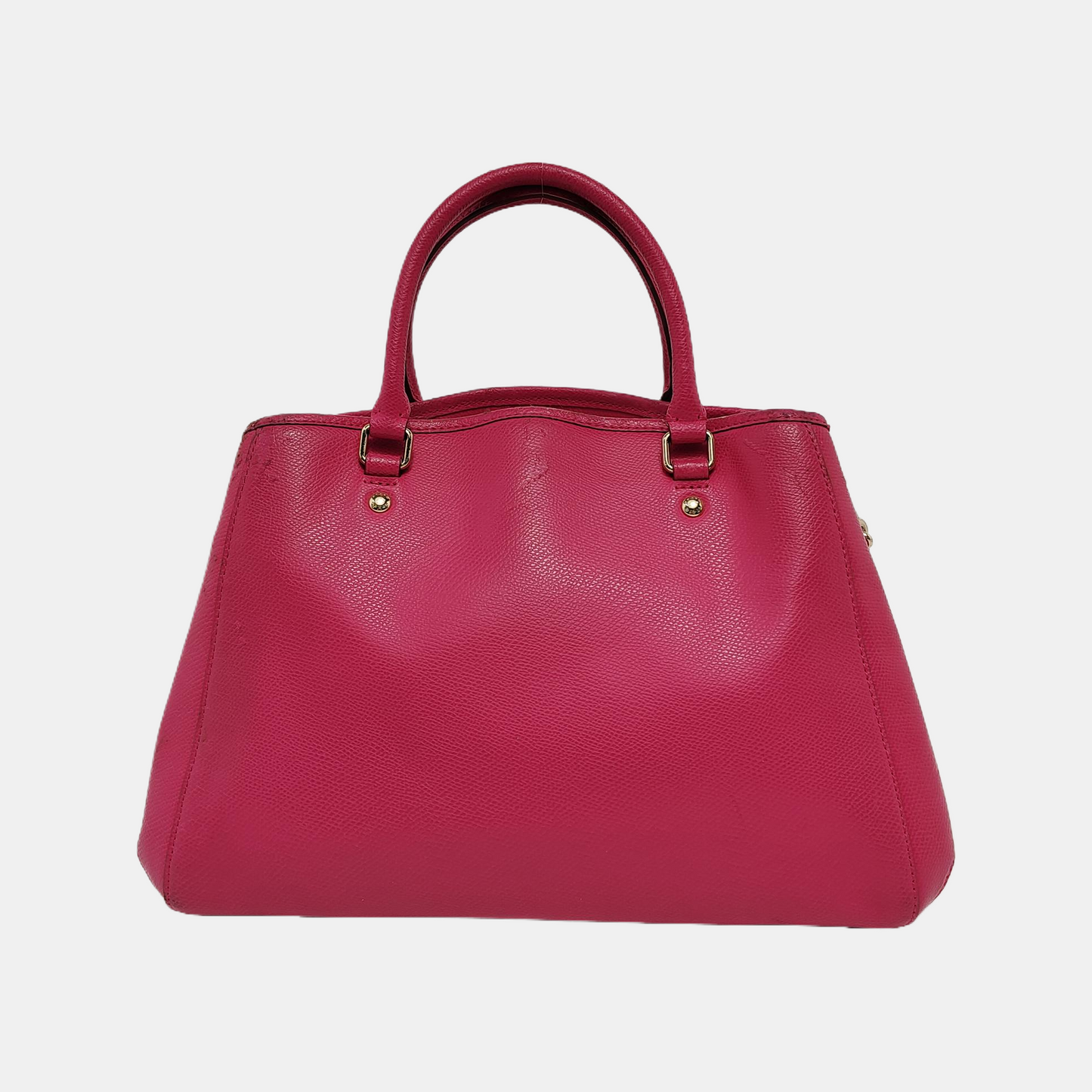 COACH MARGOT Pink Leather Single Shoulder Bag Handbag Crossbody Bag Golden hardware Removable shoulder strap-(SKU)-944147467