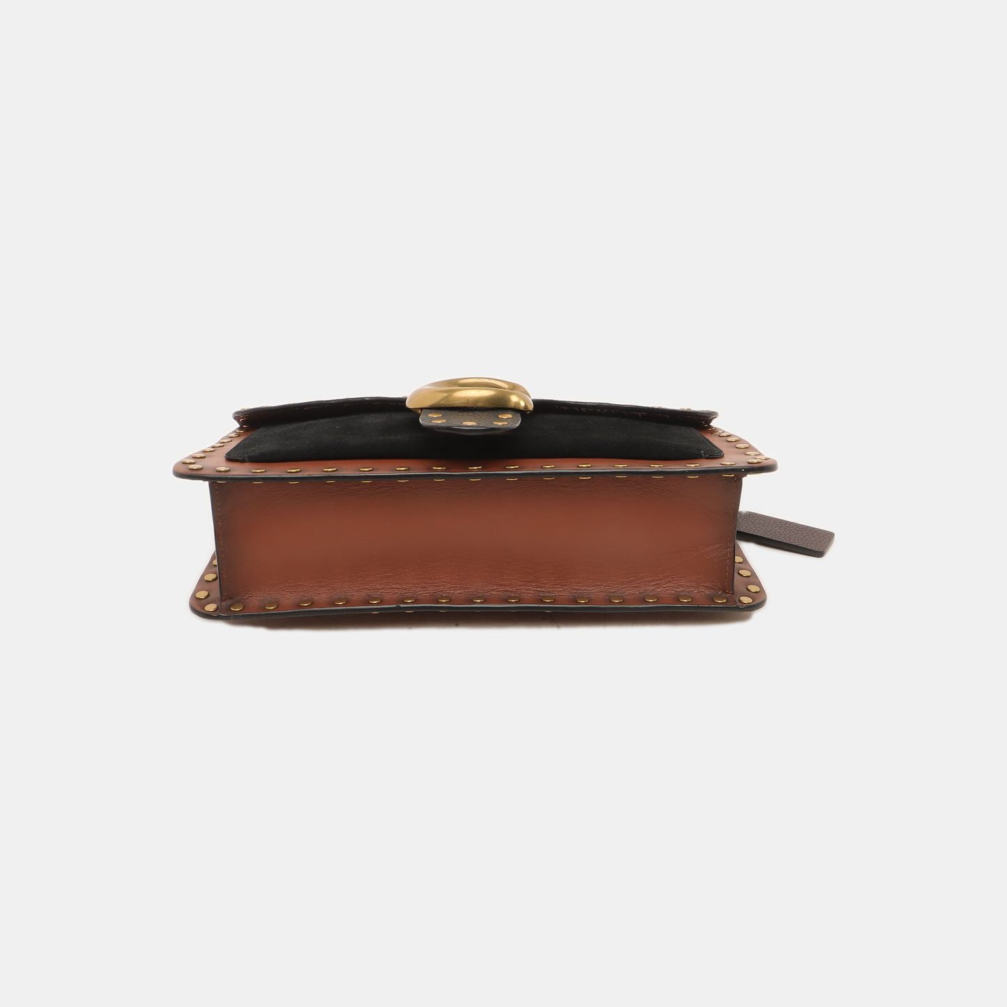 COACH TABBY 26 Black Leather Studs Crossbody Shoulder Bag Tote Shoulder Bag Golden hardware shoulder straps-(SKU)-940019966