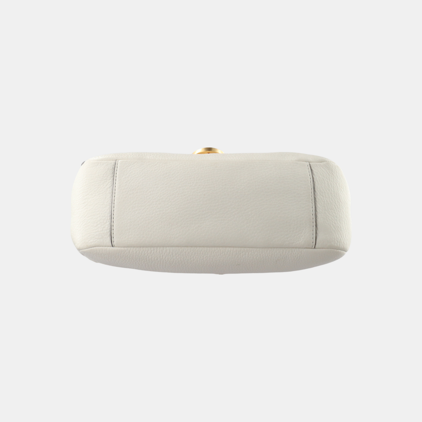 TORY BURCH Chelsea White Leather Crossbody Shoulder Bag Handbag Golden hardware-(SKU)-937687328