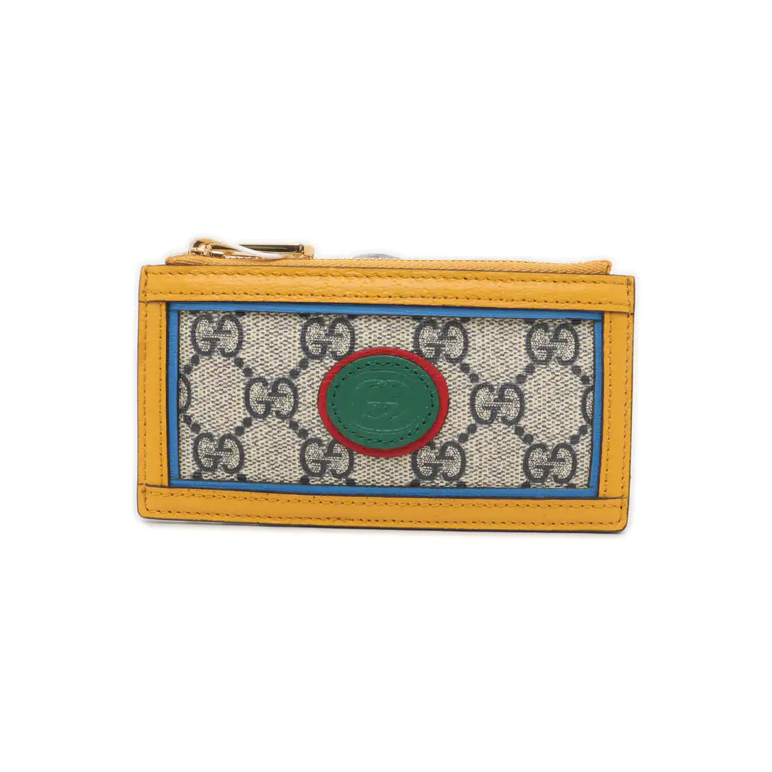 GUCCI Retro Beige Coated Canvas Monogrammed Floral Print Handbag Golden hardware Complete Accessories-(SKU)-935312860
