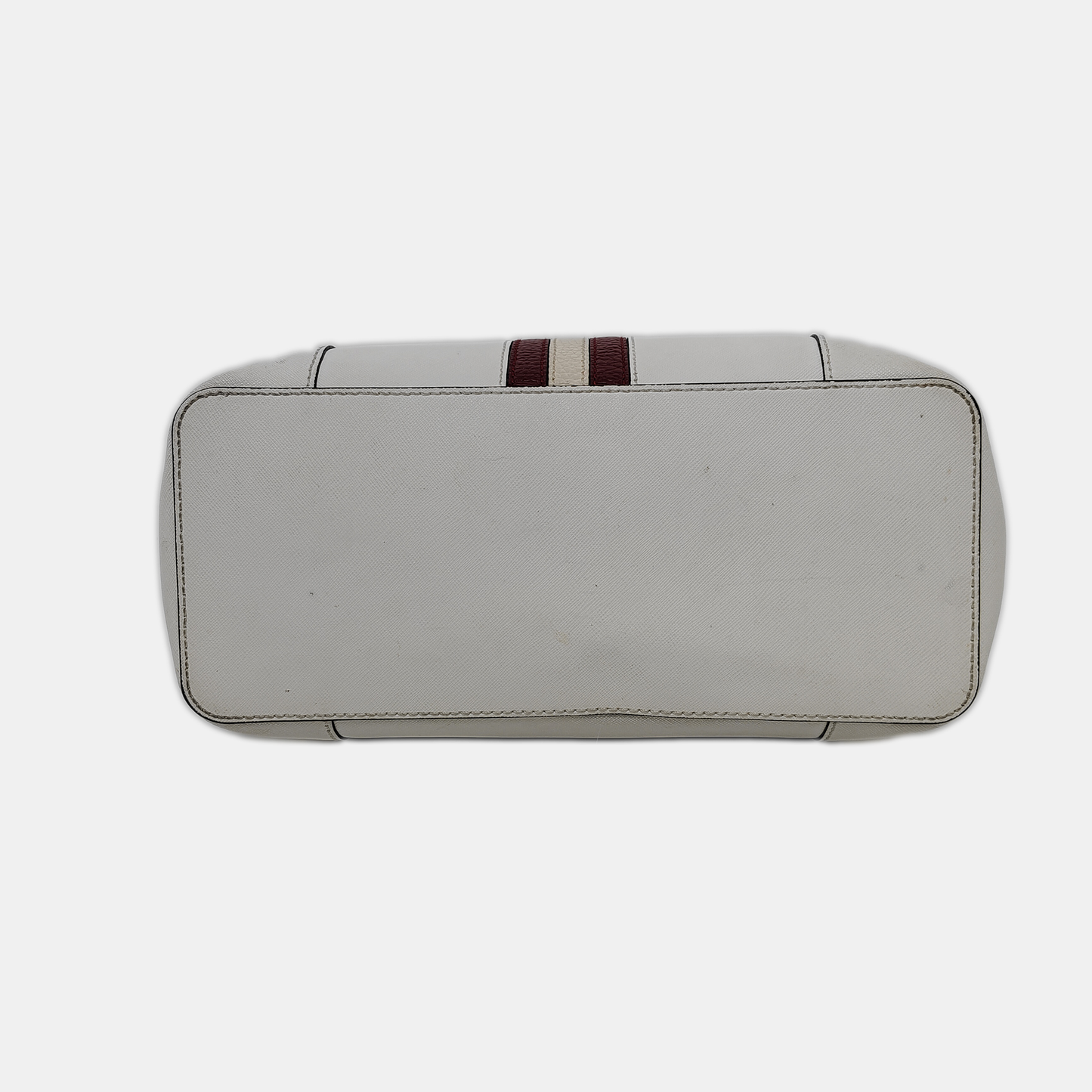BALLY Tote bag White Cowhide Single Shoulder Bag Tote Silver Hardware shoulder straps-(SKU)-939934719