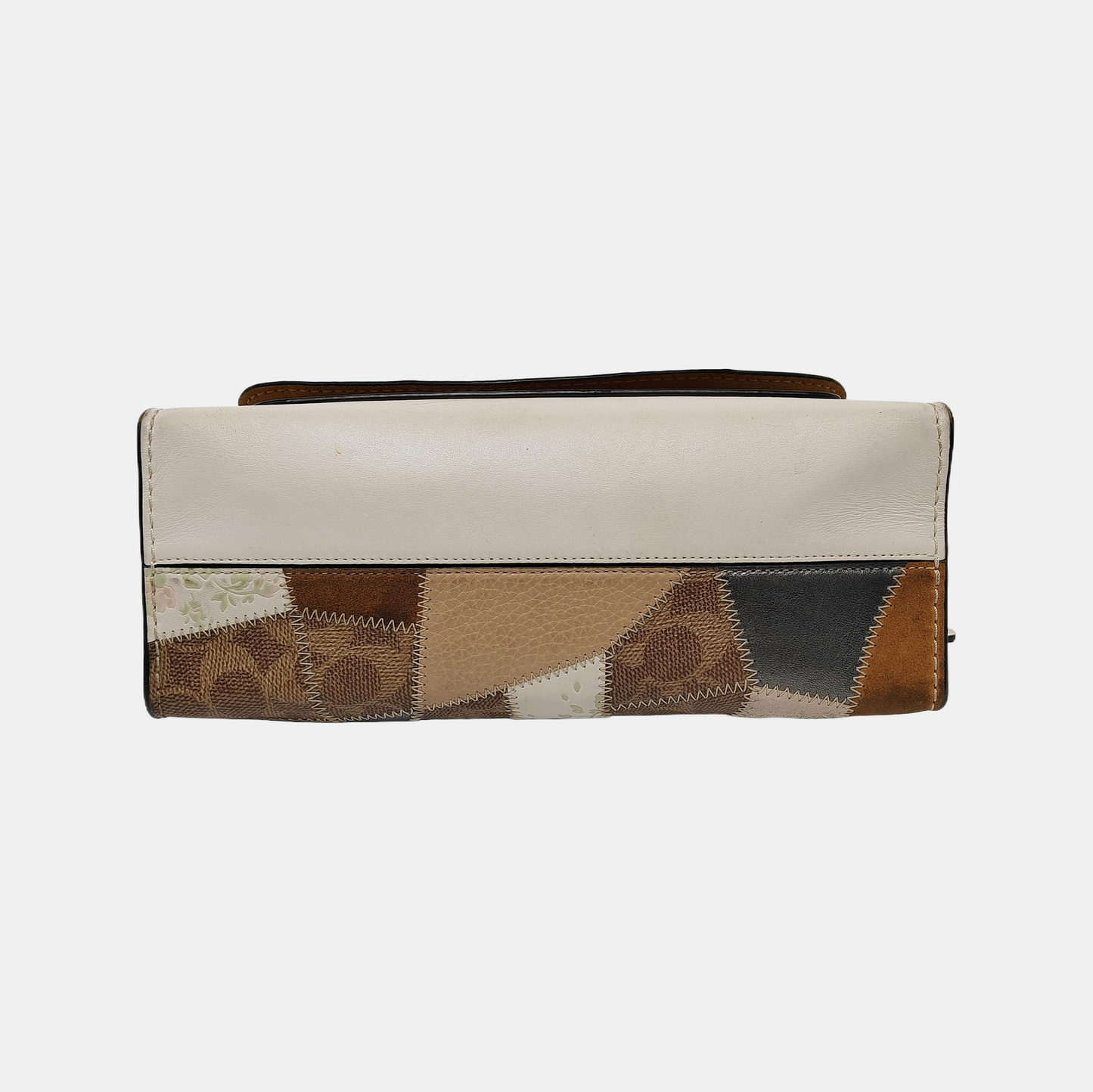 COACH PARKER 26 Multicolor Cowhide Monogrammed Single Shoulder Bag Crossbody Ruthenium color hardware-(SKU)-939954469
