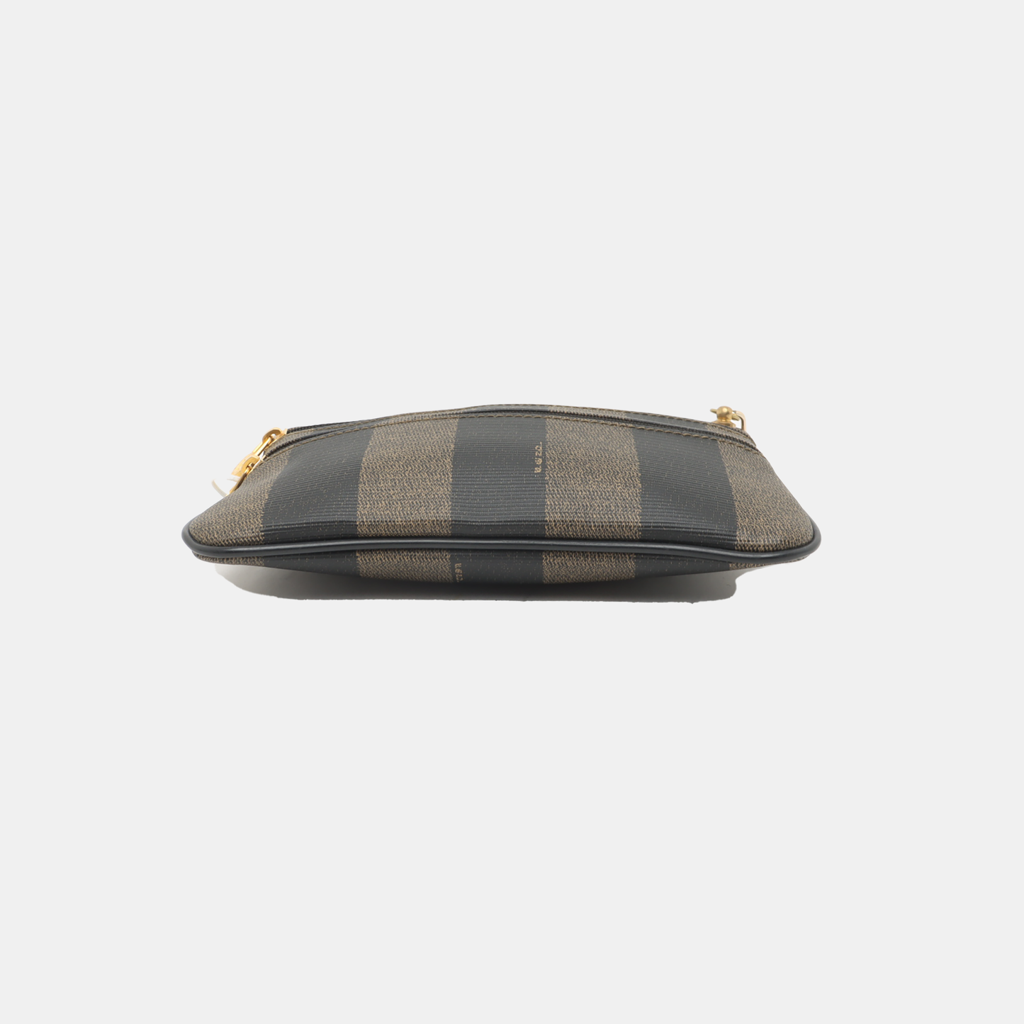 FENDI Brown Coated Canvas Handbag Golden hardware-(SKU)-936934936