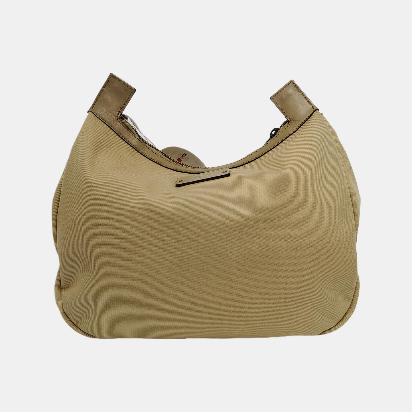 GUCCI Khaki Canvas Single Shoulder Bag, Crossbody Bag Golden hardware-(SKU)-941853667