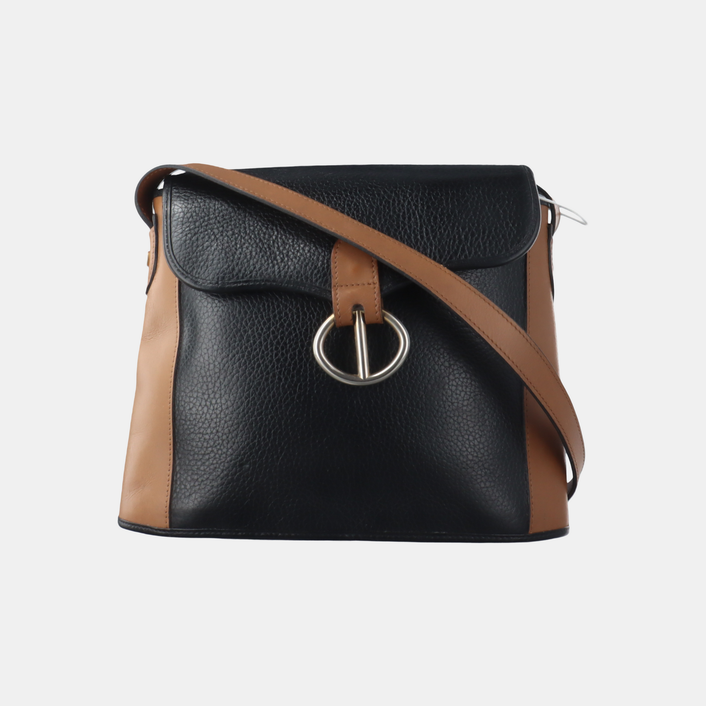 DIOR Color block cowhide shoulder bag crossbody bag Golden hardware-(SKU)-14276668