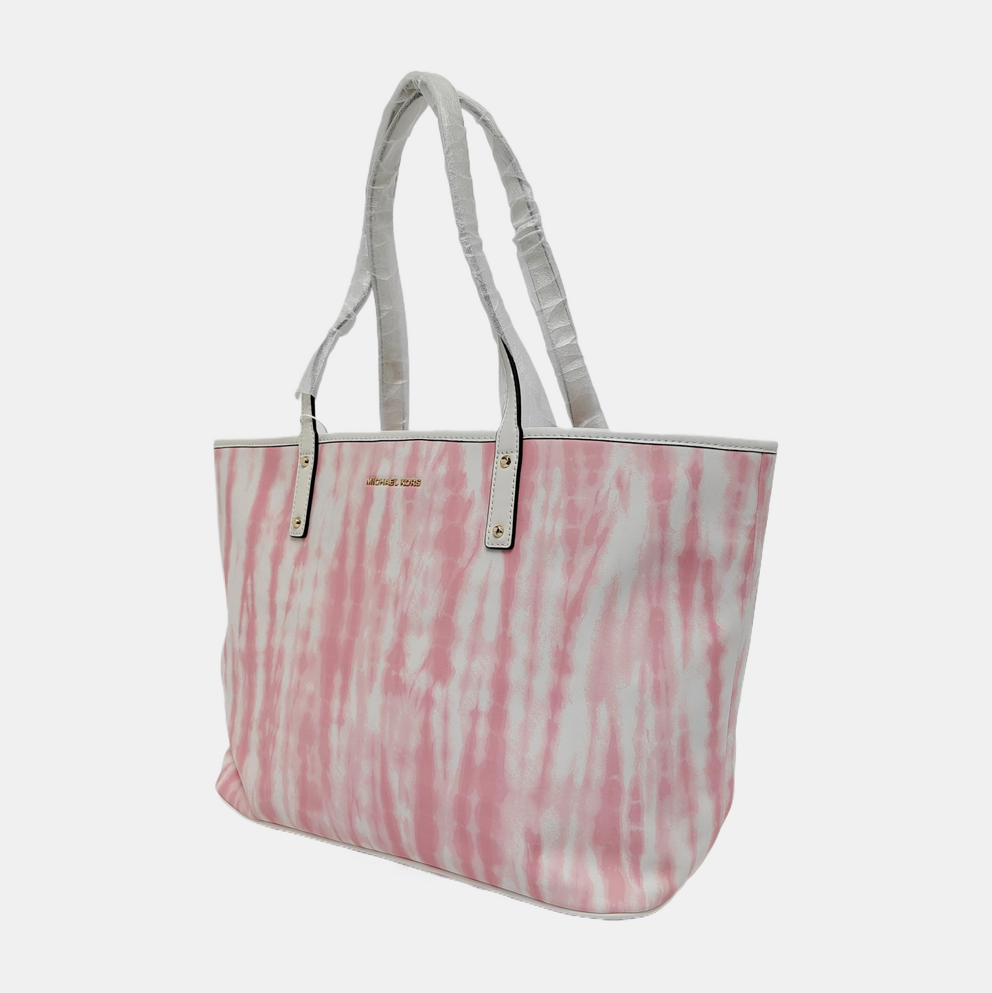 MICHAEL KORS Tote bag Pink Cowhide Single Shoulder Bag Tote Golden hardware-(SKU)-944825828