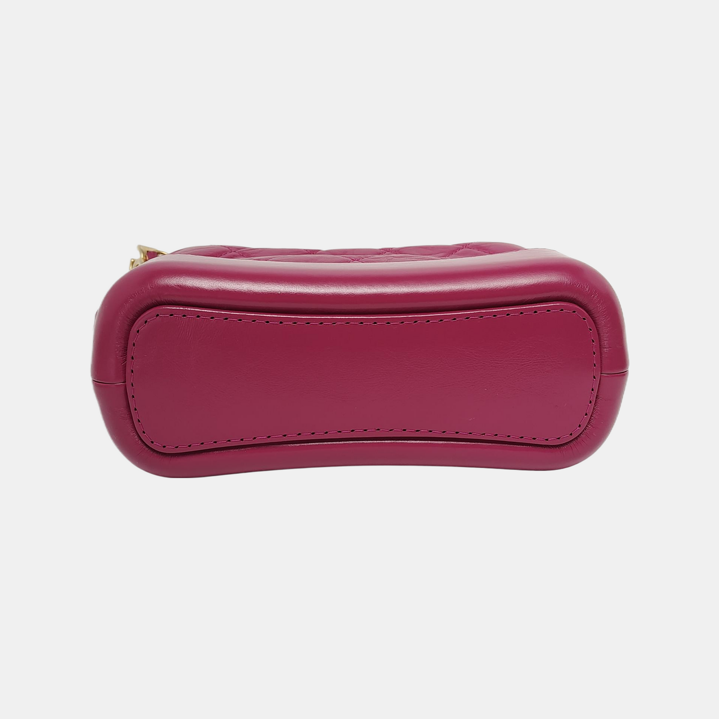 CHANEL GABRIELLE Small Magenta Calfskin Quilted Cannage Shoulder Bag, Crossbody Bag with Detachable Strap and 28 Compartments-(SKU)-946020995