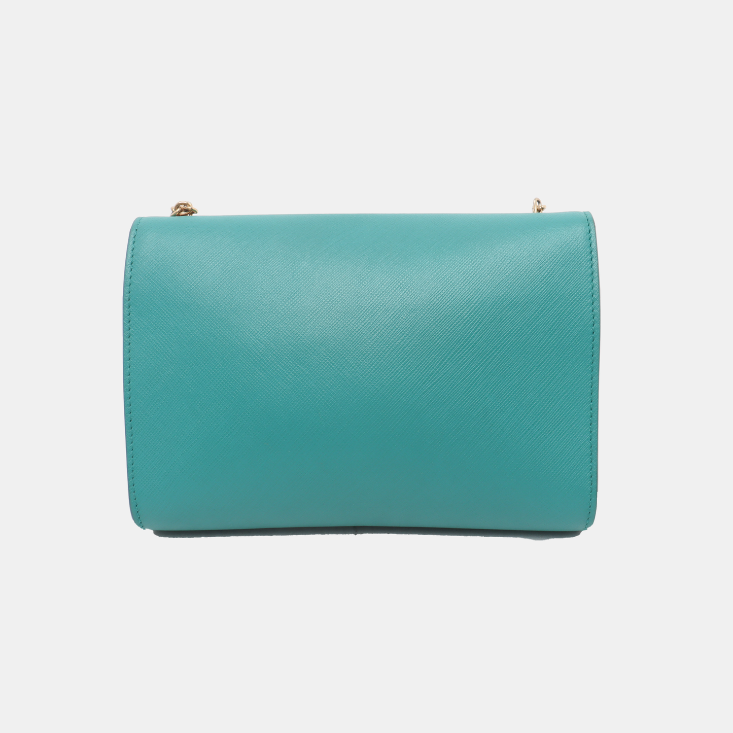 FERRAGAMO Vara Green Cowhide Single Shoulder Bag Crossbody Golden hardware Removable shoulder strap-(SKU)-930663462