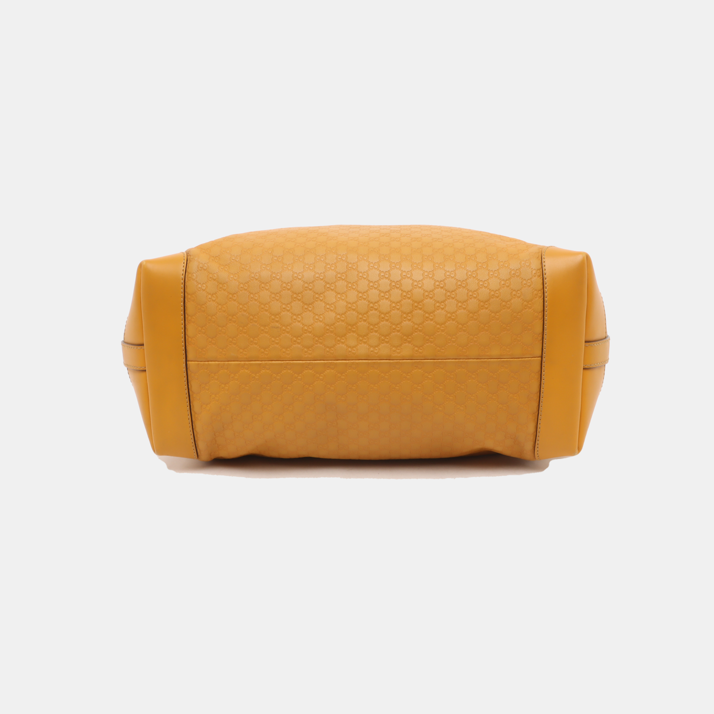 GUCCI Tote bag Yellow Calfskin Monogrammed Quilted Single Shoulder Bag, Handbag Golden hardware Sub-bag-(SKU)-14459801