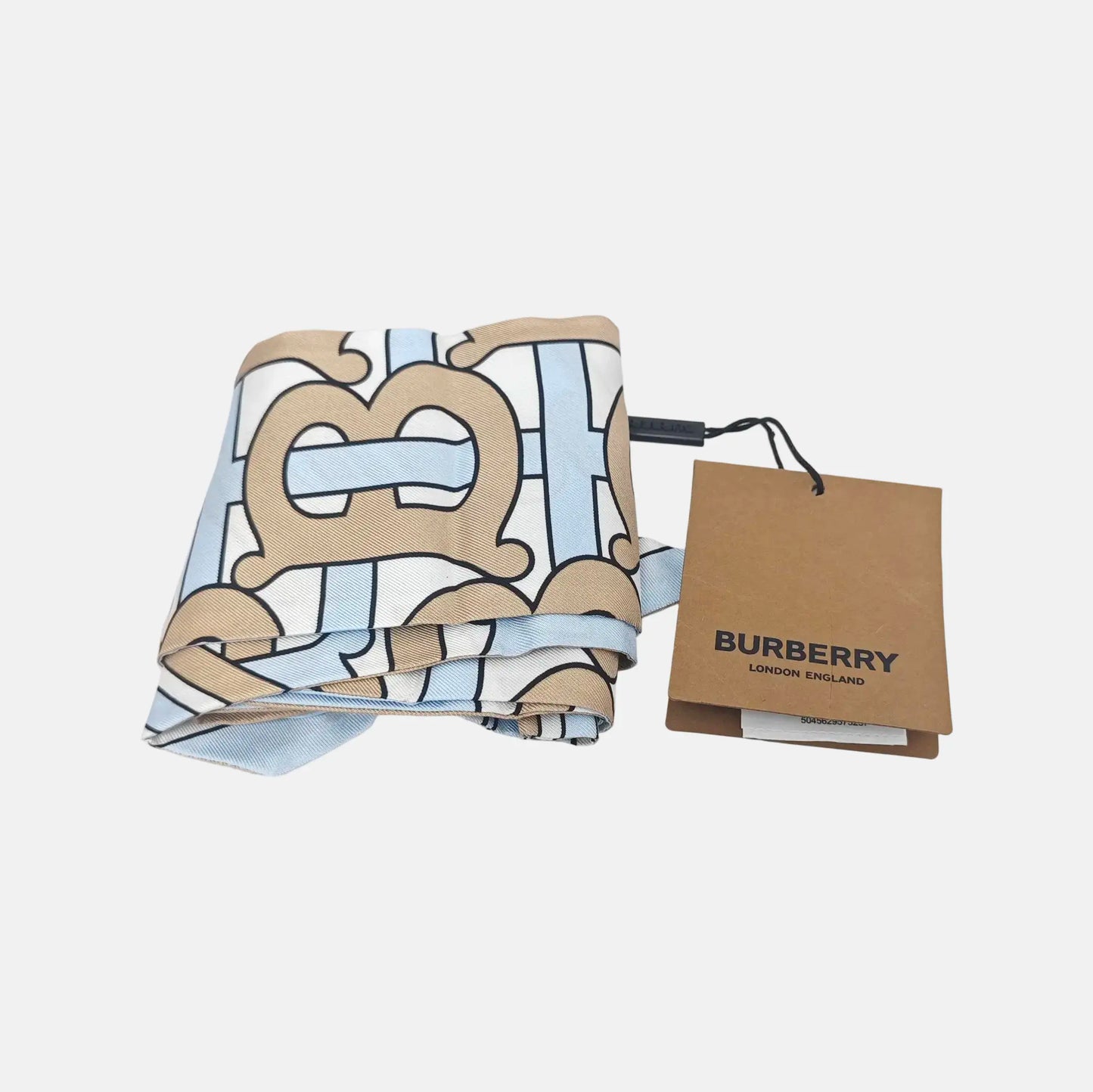 BURBERRY Blue Silk Tie-(SKU)-948182340