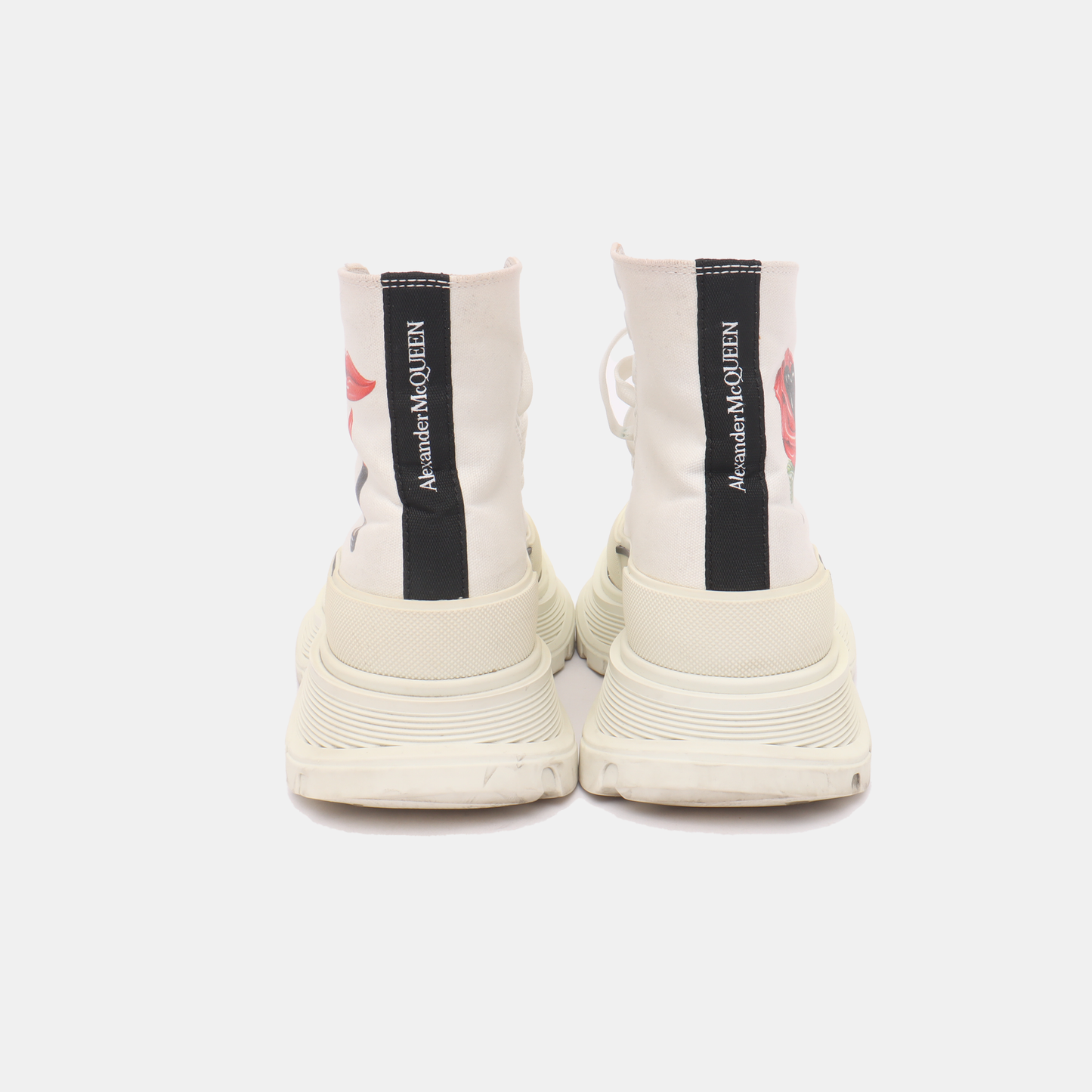 Alexander McQUEEN 36code White Fabric Women's Athletic Casual Shoes Spring and Autumn-(SKU)-13846823