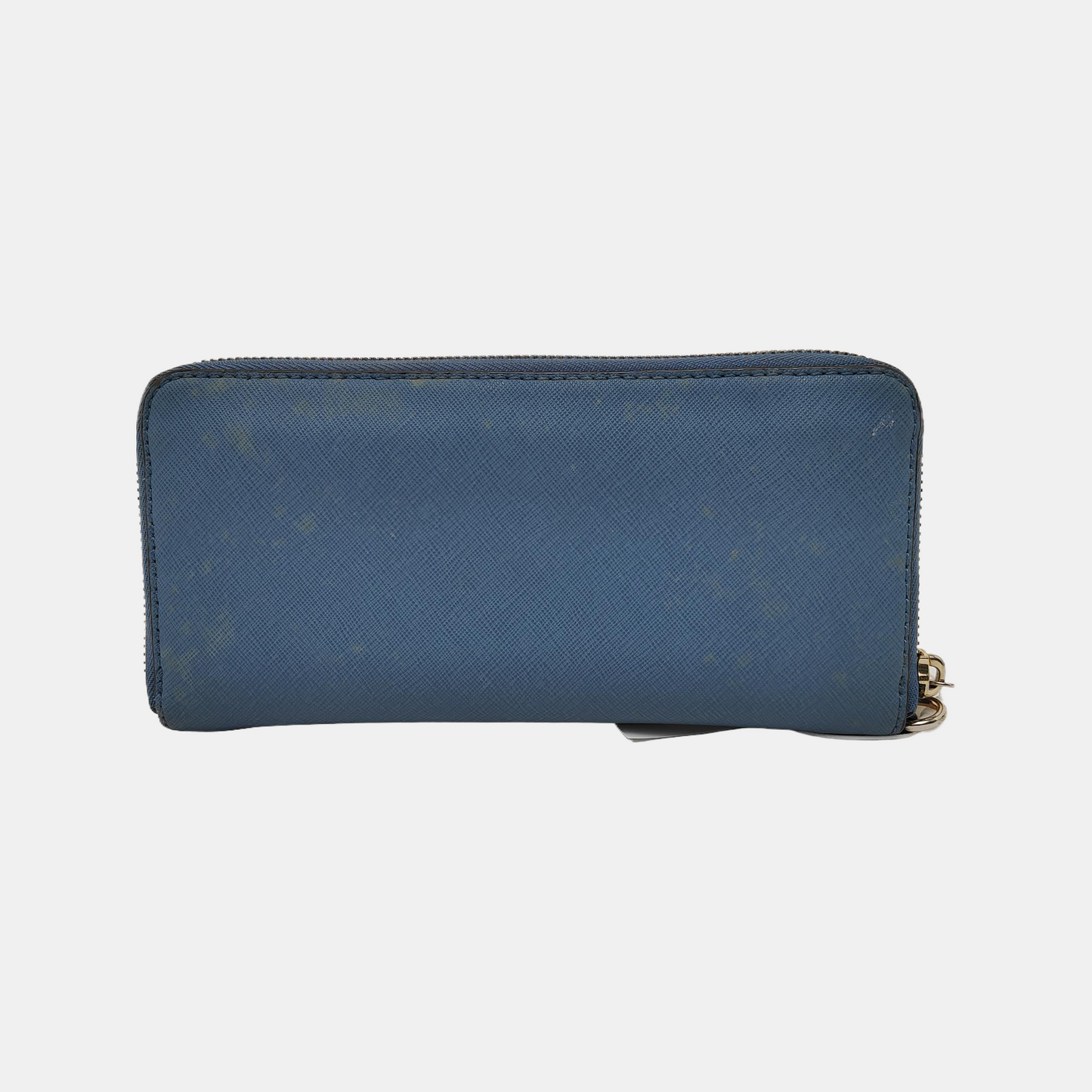 MICHAEL KORS Jet Set TravelDark blue leather textured wallet-(SKU)-940976850