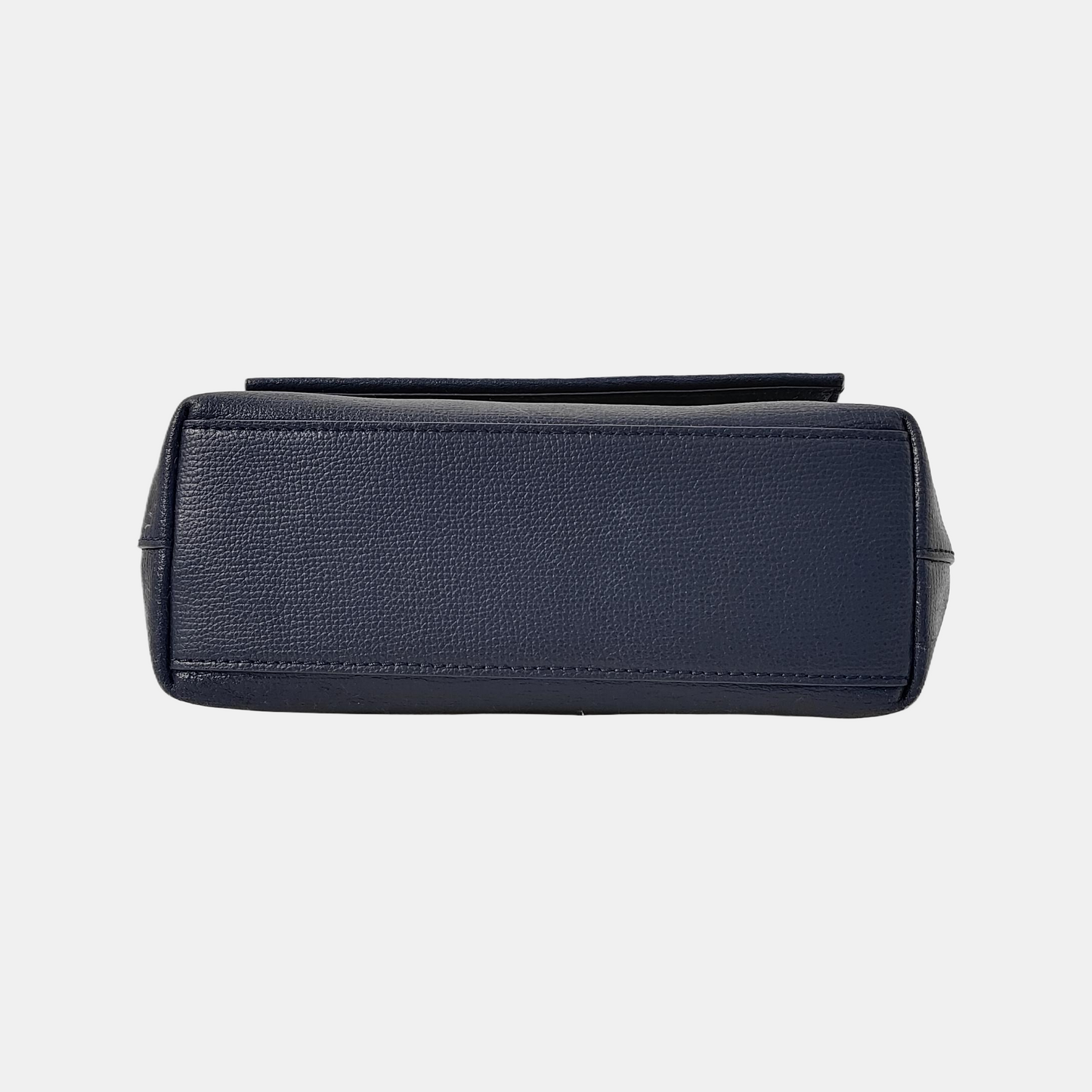 TORY BURCH Chelsea Dark Blue Cowhide Single Shoulder Bag Handbag Golden hardware Removable shoulder strap-(SKU)-942430091