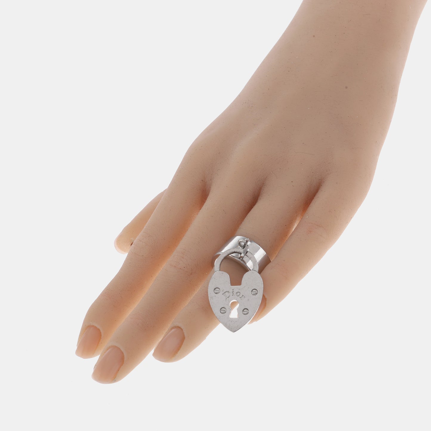 DIOR Dior Poesy 欧code47code Silver Alloy Ring-(SKU)-940986080