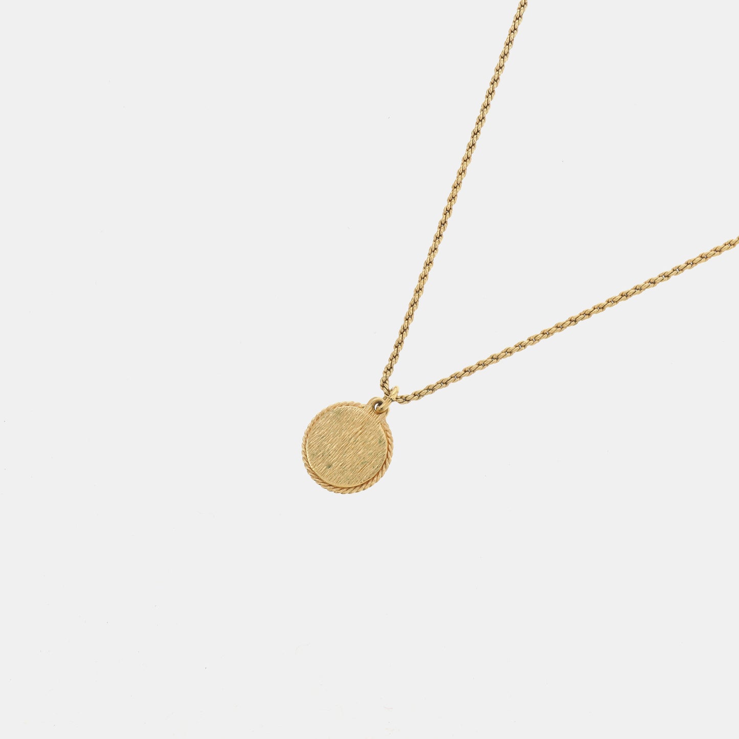 DIOR Insignia Golden Alloy Necklace Length44cm-(SKU)-939131029