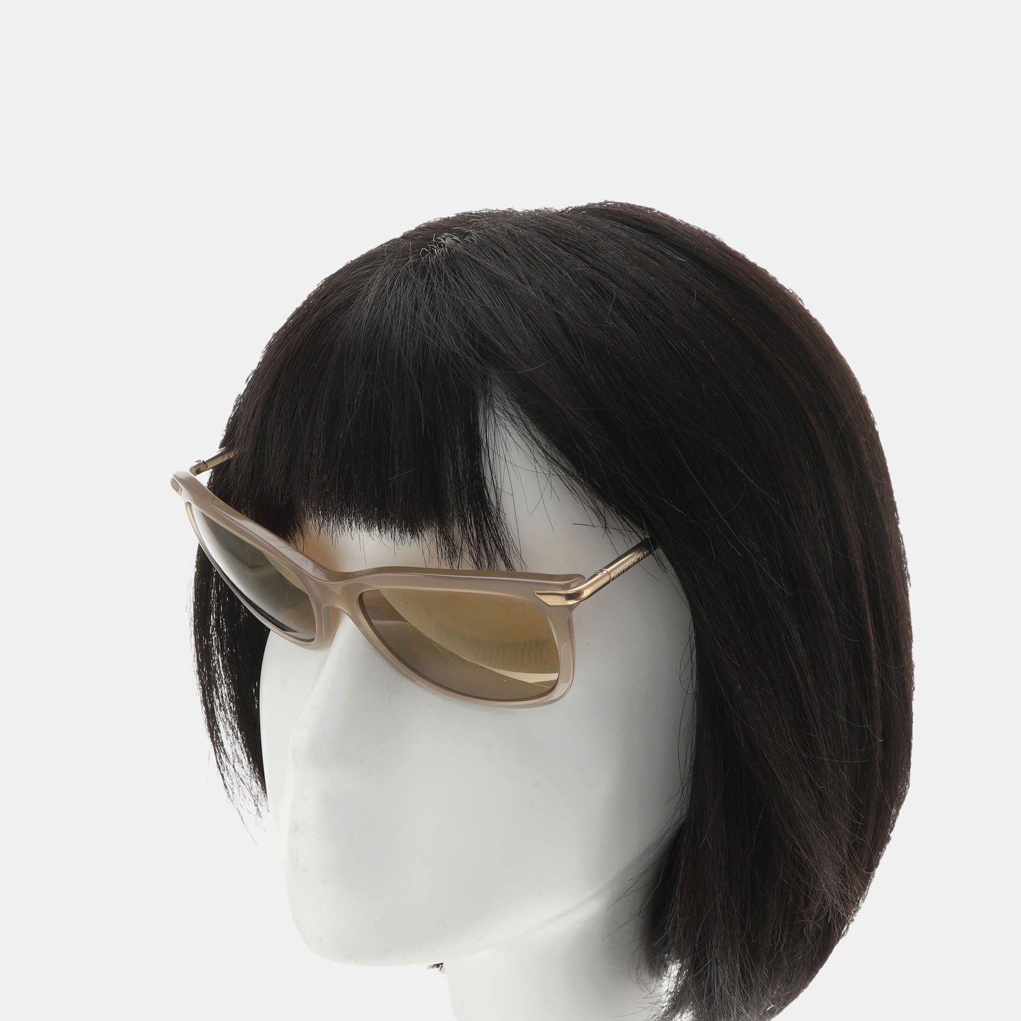 BURBERRY Light Brown Synthetic Sunglasses-(SKU)-937376409