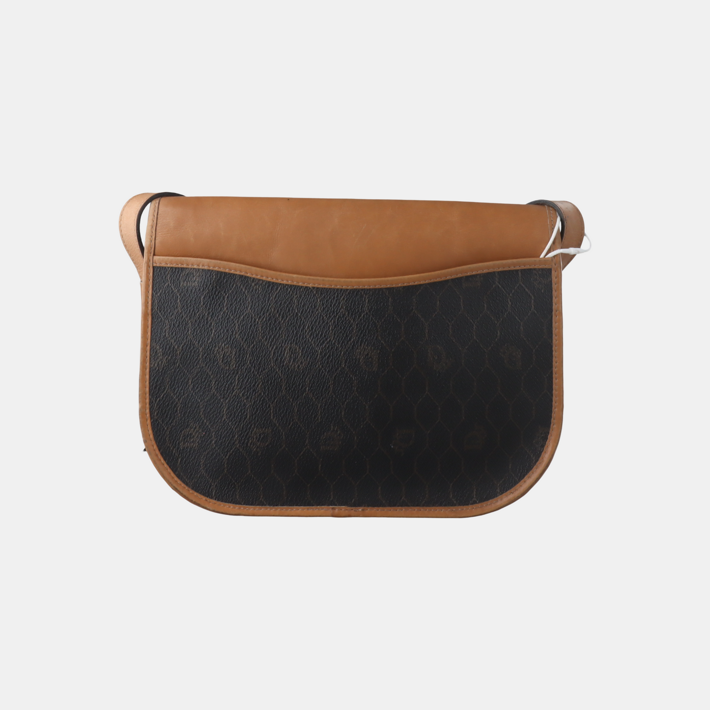 DIOR Black Coated Canvas Single Shoulder Bag Crossbody Golden hardware Sub-bag-(SKU)-14276666