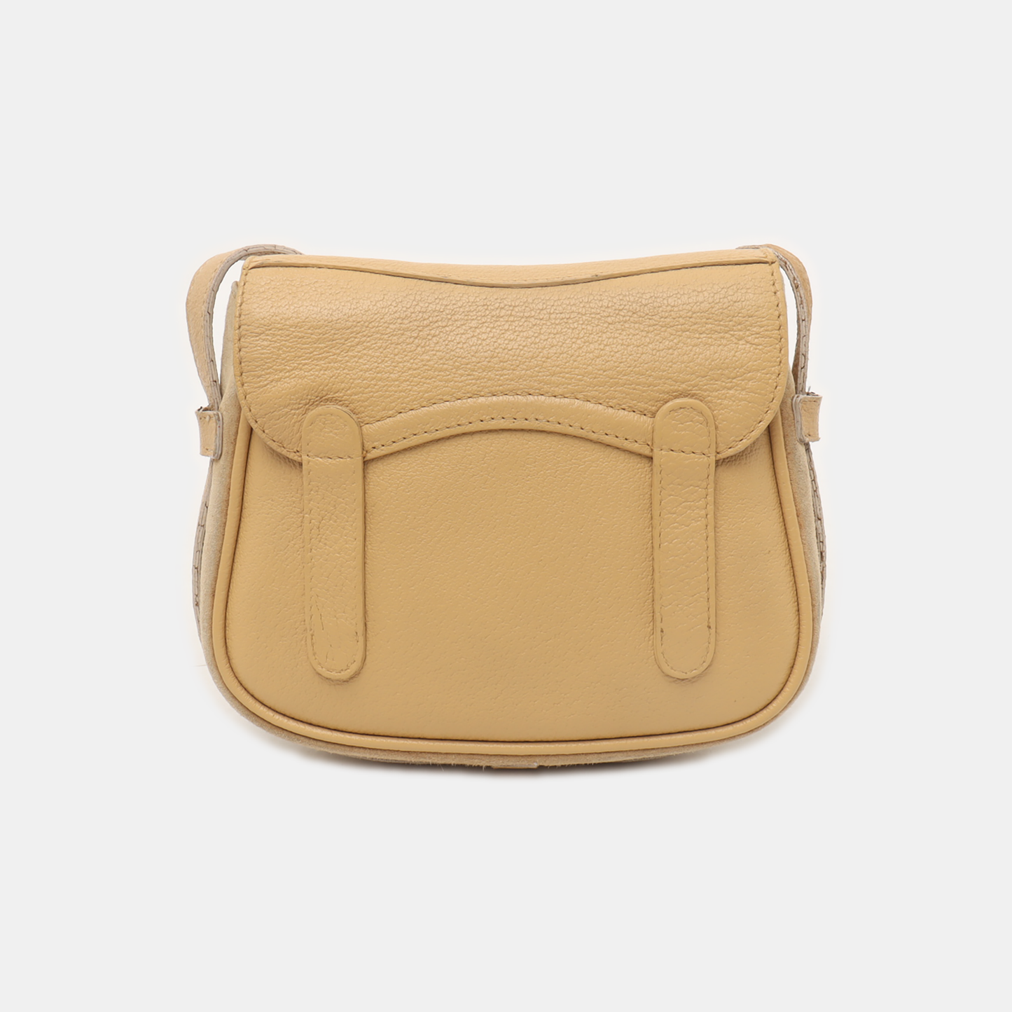 GUCCI Khaki Calf Leather Crossbody Shoulder Bag Golden hardware-(SKU)-935860527