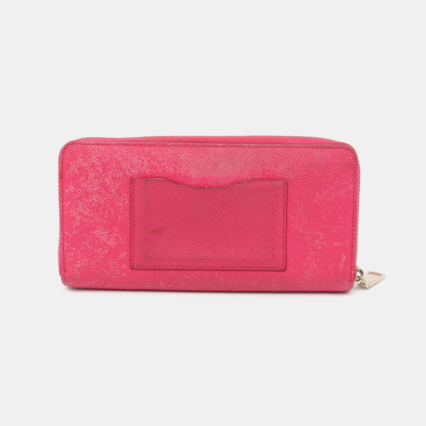 COACH Pink leather wallet Silver Hardware-(SKU)-11550117