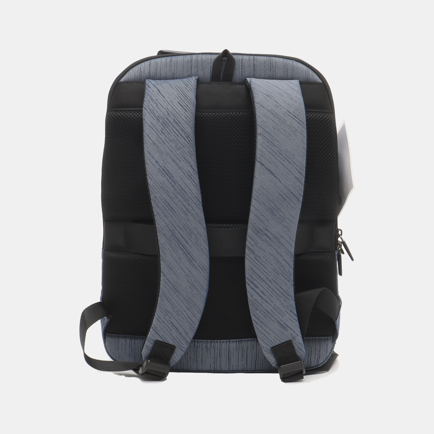 Samsonite Dark Blue Fabric Backpack Ruthenium color hardware-(SKU)-933357500
