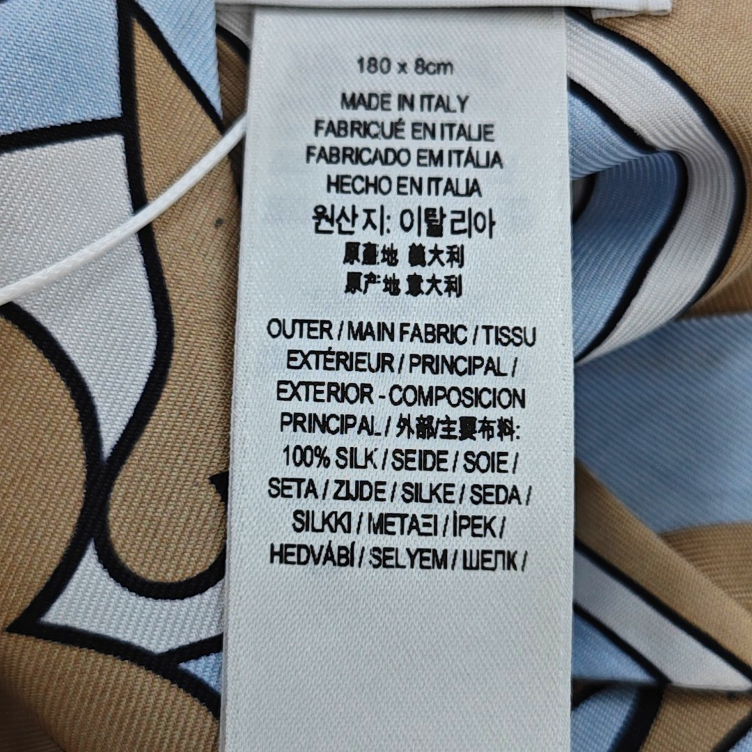 BURBERRY Blue Silk Tie-(SKU)-948182340