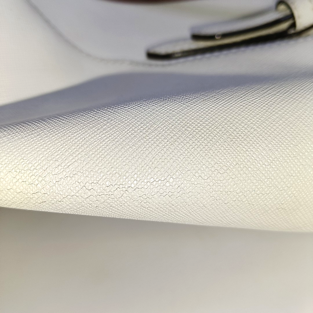 BALLY Tote bag White Cowhide Single Shoulder Bag Tote Silver Hardware shoulder straps-(SKU)-939934719