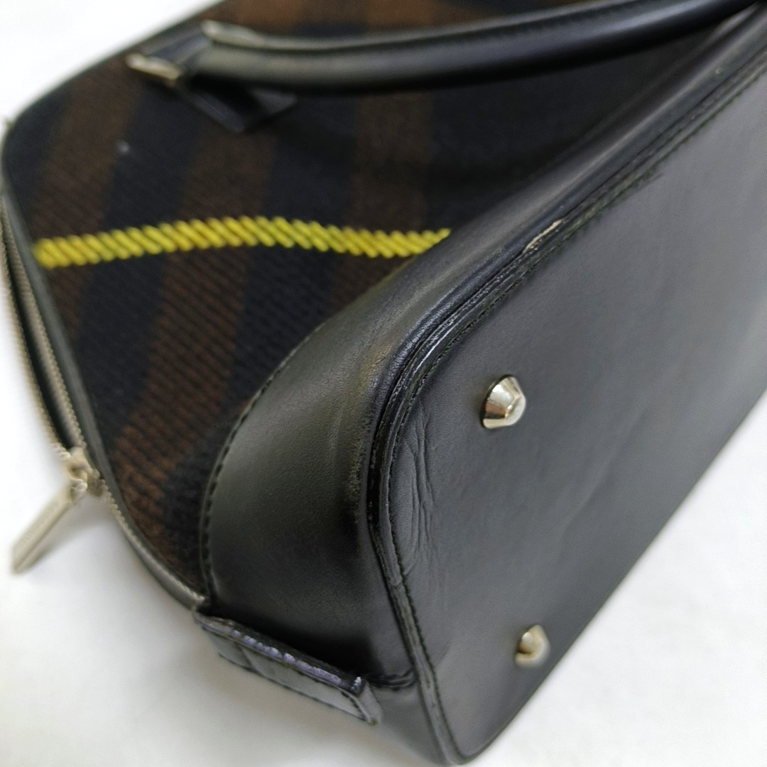 BURBERRY Tote bag Black fabric handbag Silver Hardware-(SKU)-952336388