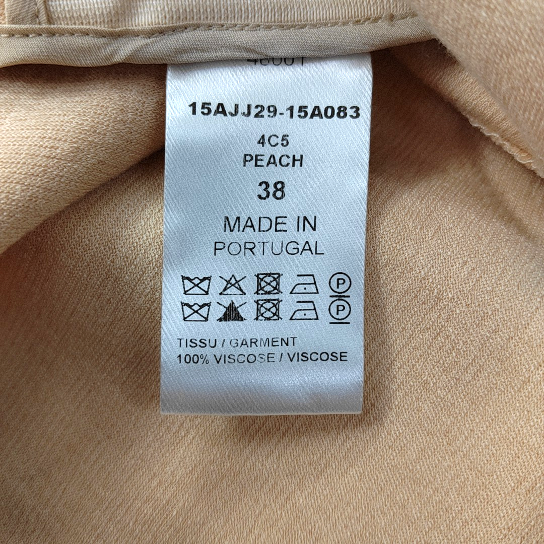 Chloé Mcode Autumn-Winter Light Orange Viscose Women's Half Skirt-(SKU)-935533954