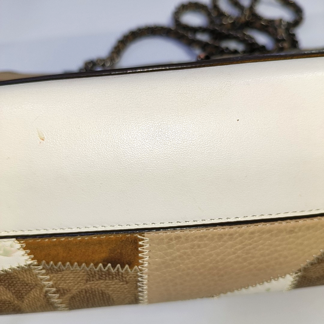 COACH PARKER 26 Multicolor Cowhide Monogrammed Single Shoulder Bag Crossbody Ruthenium color hardware-(SKU)-939954469