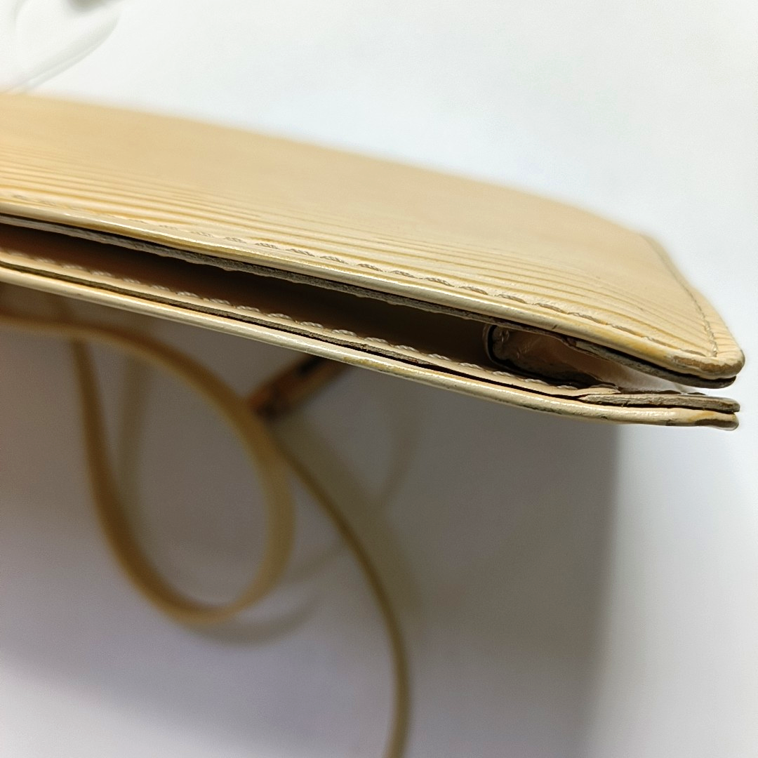 LOUIS VUITTON 黄色EPI牛皮水波纹腰包腰包/胸包 Golden hardware Vintage model-(SKU)-953082998