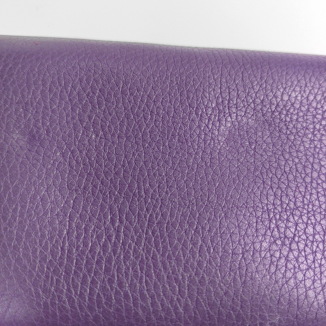 GUCCI Soho Purple Lamb Skin Fringe Wallet Golden hardware-(SKU)-960627155