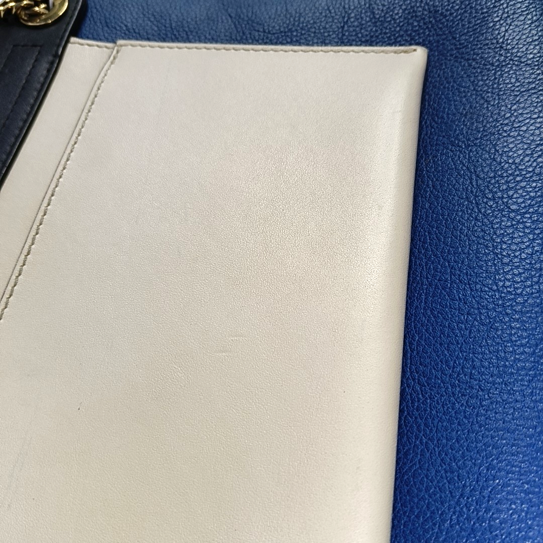 Chloé Clare Blue Cow Leather Crossbody Shoulder Bag with Shoulder Strap Golden hardware Removable shoulder strap-(SKU)-956245121