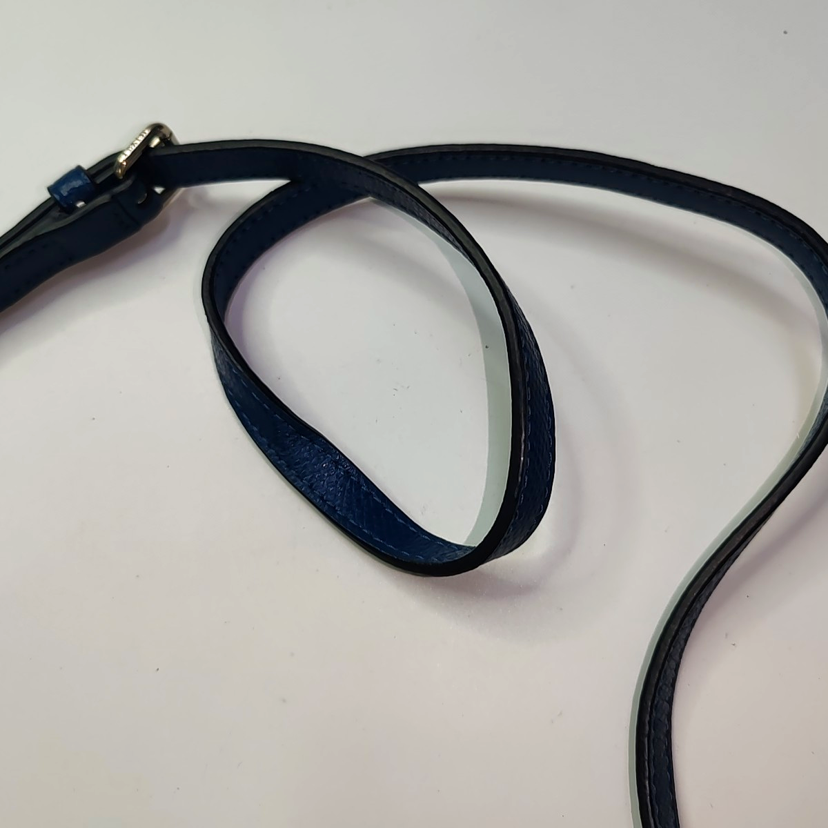 COACH BENNETT Large size Blue cowhide crossbody, handbag, shoulder bag Silver Hardware Removable shoulder strap-(SKU)-935672558