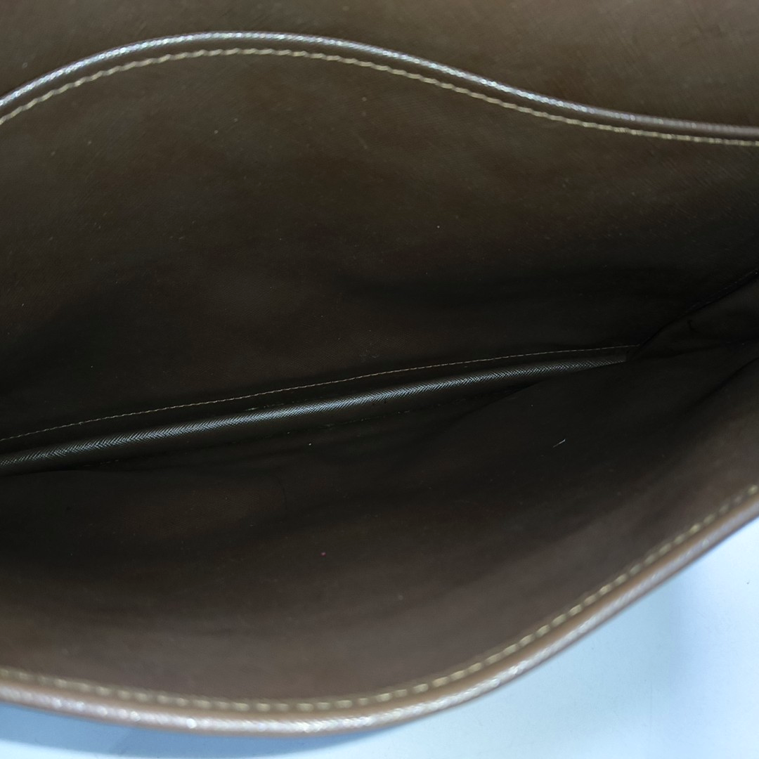 BURBERRY Brown Canvas Handbag Brown Hardware-(SKU)-950319391