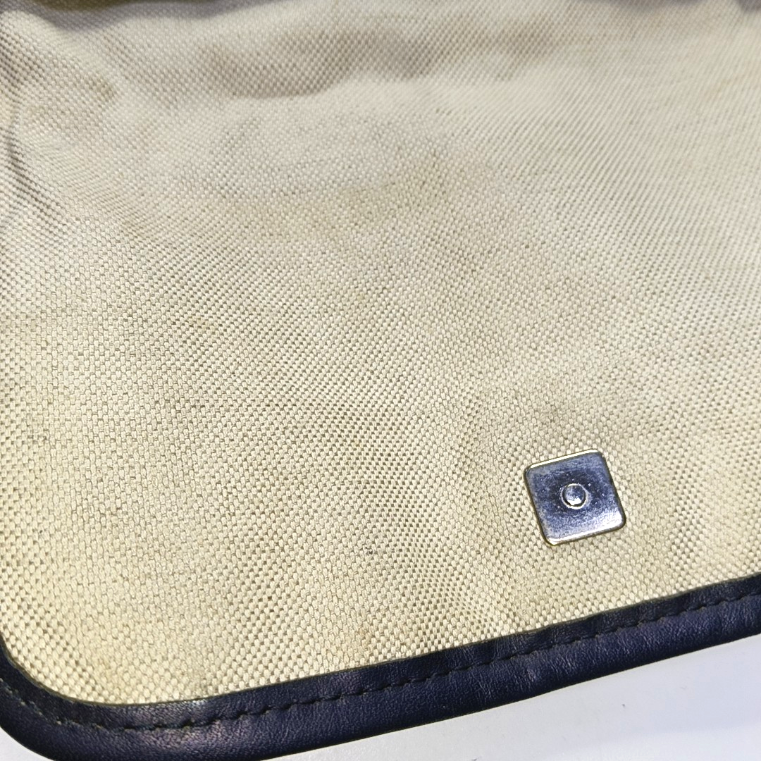 GUCCI Ebony Coated Canvas Monogram Shoulder Tote Crossbody Silver Hardware-(SKU)-951962908