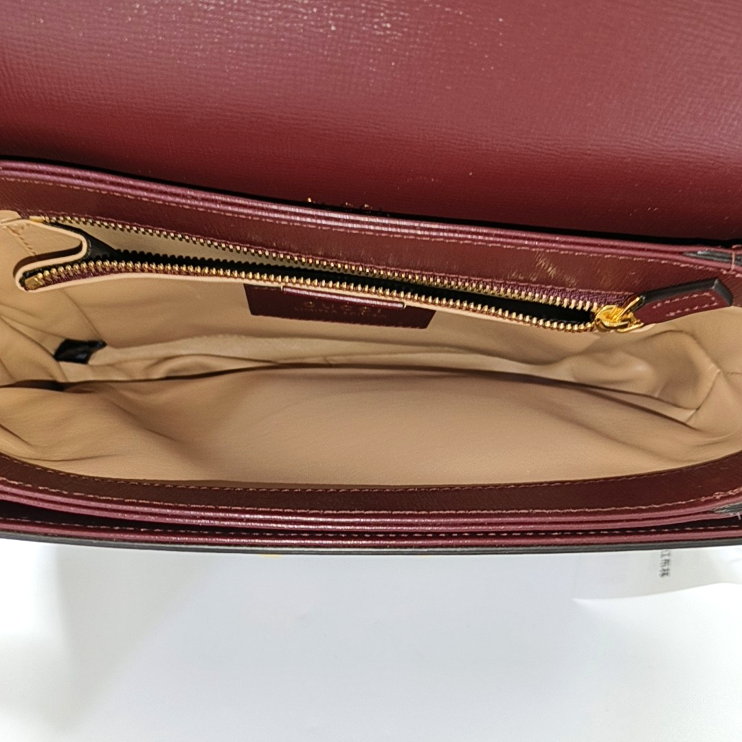 GUCCI Horsebit 1955 Small Beige Snake Calfskin Horsebit Single Shoulder Bag Crossbody Bag Gold Hardware-(SKU)-961038662