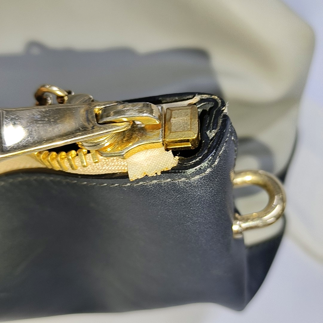 Chloé Baylee Color Block Leather Handbag Golden hardware-(SKU)-938087096