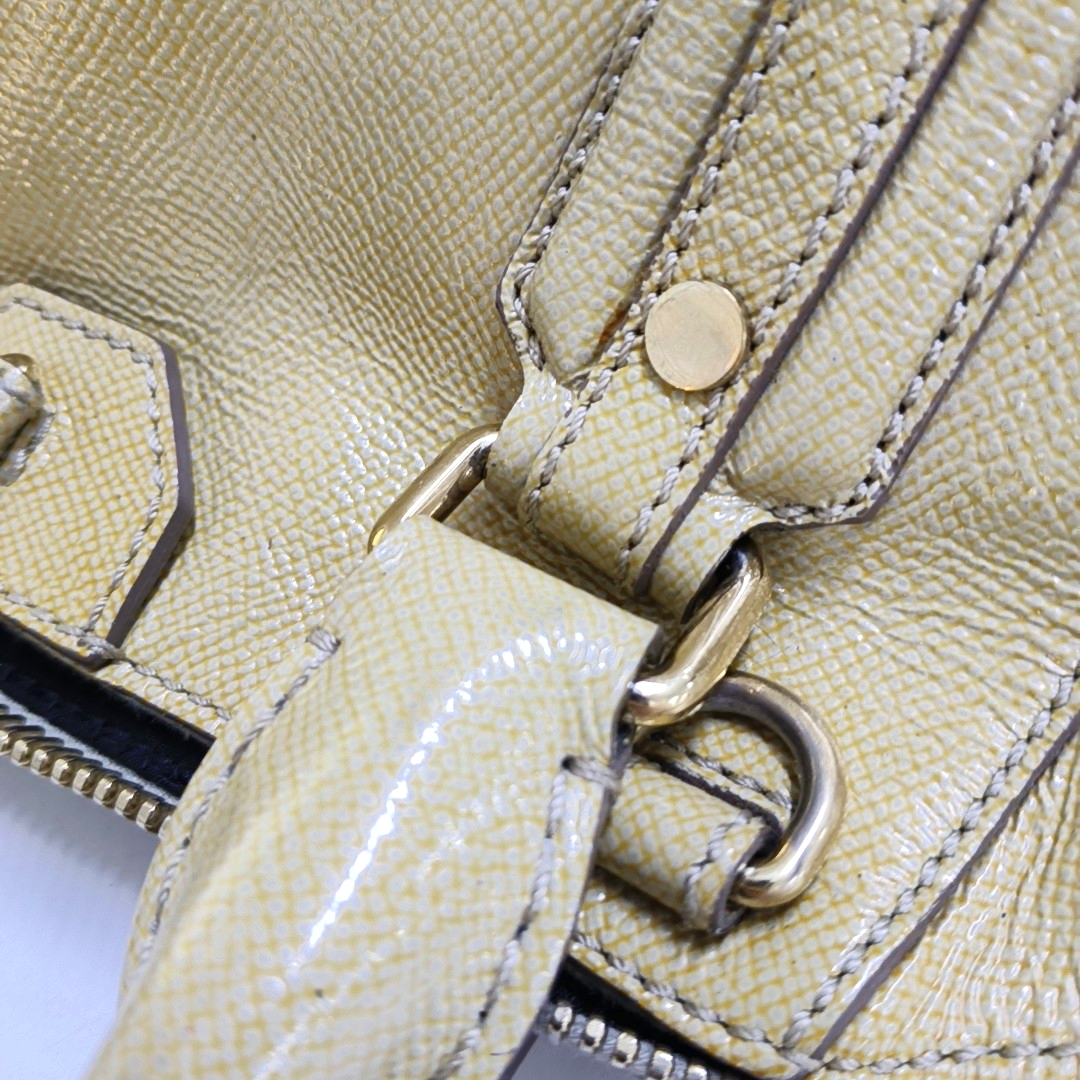 BURBERRY Khaki cowhide embossed handbag Golden hardware-(SKU)-953577933
