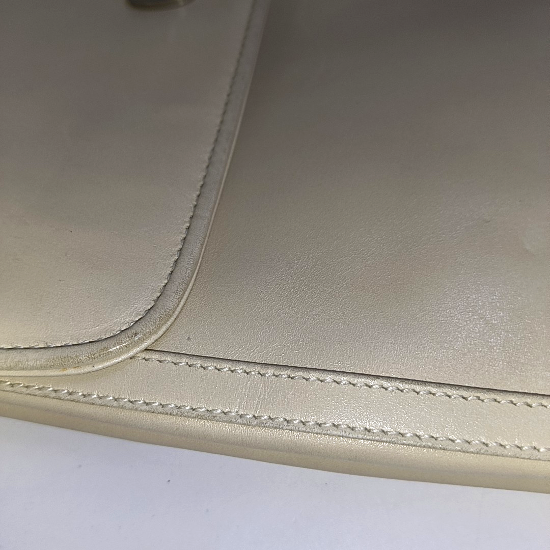 CELINE Beige Cowhide Triumph Crossbody Shoulder Bag Golden hardware Removable shoulder strap-(SKU)-935277558