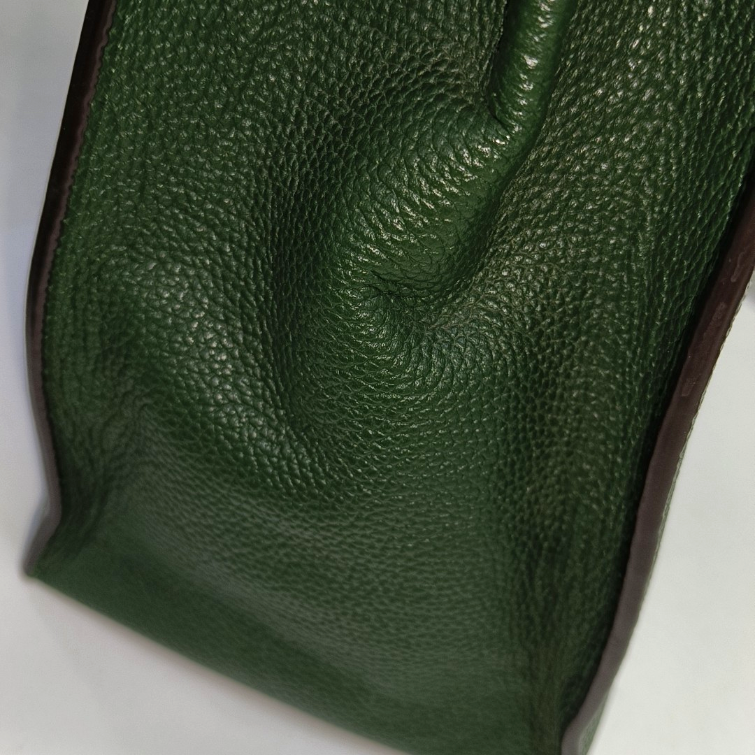 MICHAEL KORS Mercer Large size Dark Green Leather Crossbody Bag Single Shoulder Bag Handbag Golden hardware Removable shoulder strap-(SKU)-931190190