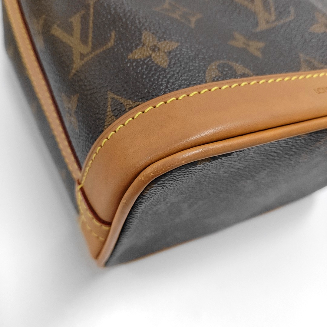 LOUIS VUITTON MILK BOX Brown Coated Canvas Monogram Crossbody Bag Shoulder Bag Handbag Golden Hardware-(SKU)-953568177