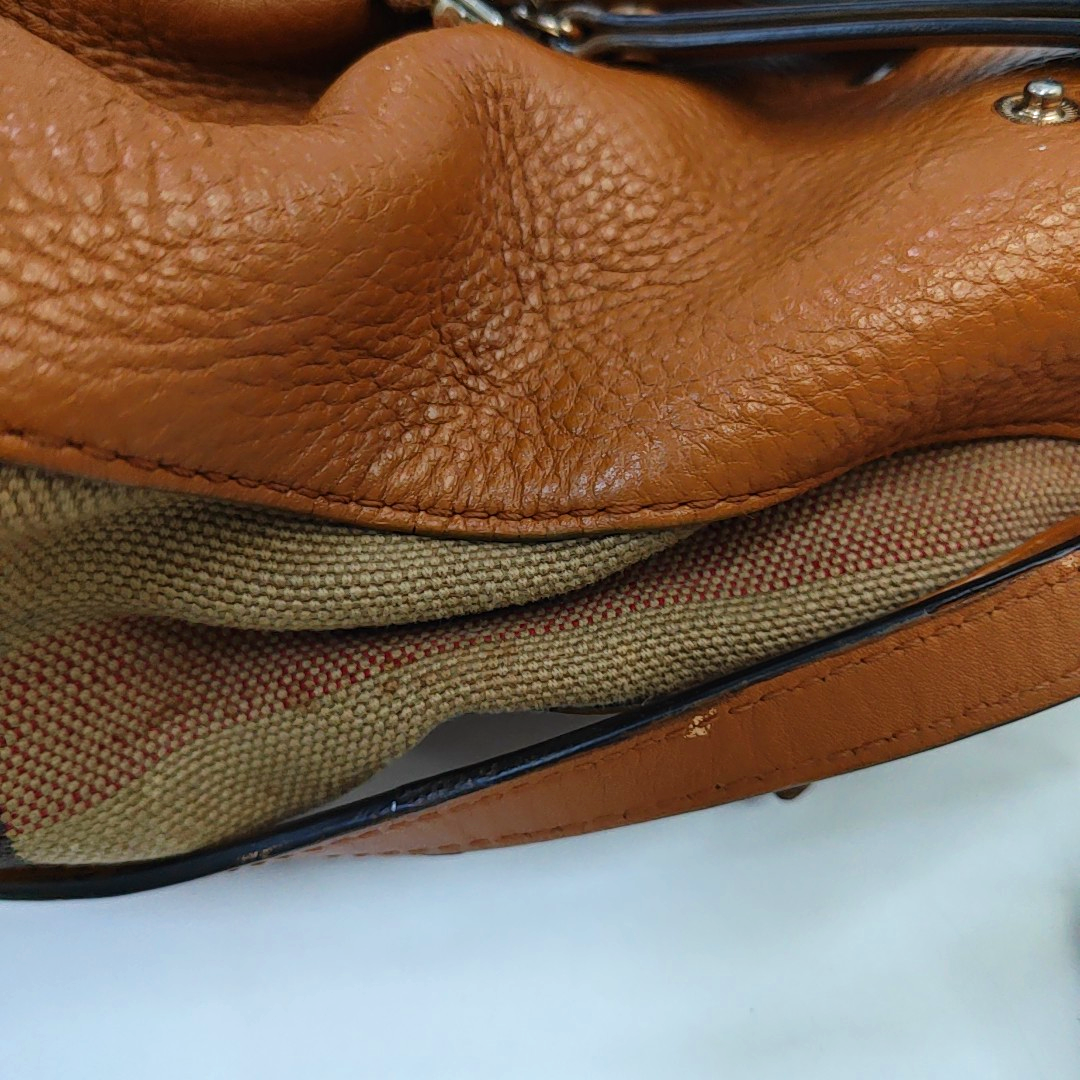 BURBERRY Maidstone Brown Cowhide Single Shoulder Bag Golden hardware-(SKU)-947079143