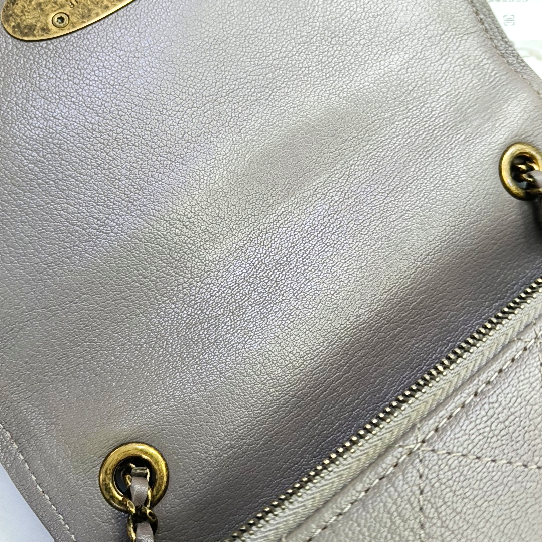 CHANEL COCO CURVE Light Purple Calfskin Quilted Shoulder Bag Tote Crossbody Bag Gold Hardware 24K Clasp-(SKU)-952954213