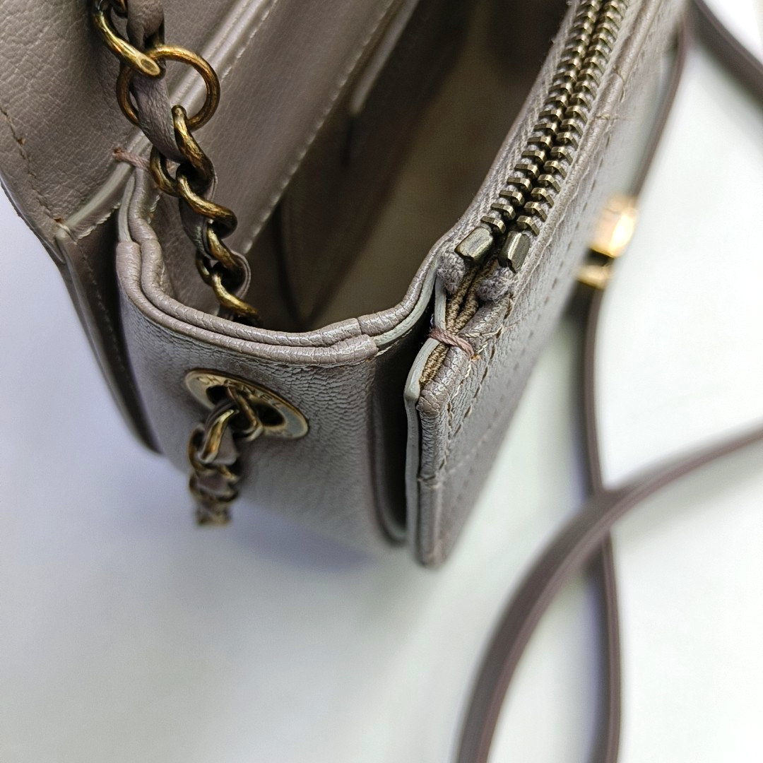 CHANEL COCO CURVE Light Purple Calfskin Quilted Shoulder Bag Tote Crossbody Bag Gold Hardware 24K Clasp-(SKU)-952954213