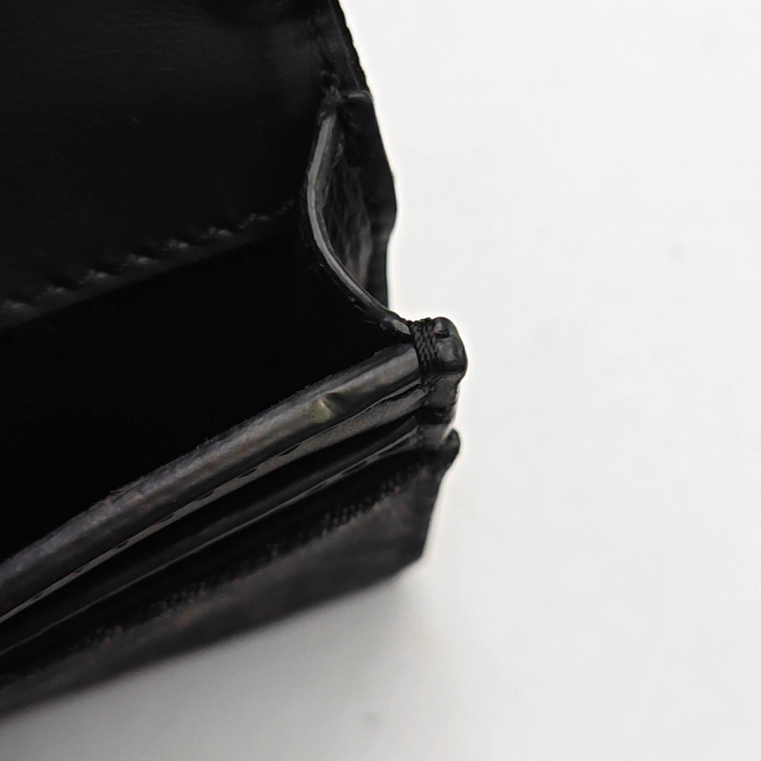 FENDI Baguette mini Black织物双F提花钱包 Silver Hardware-(SKU)-948893473