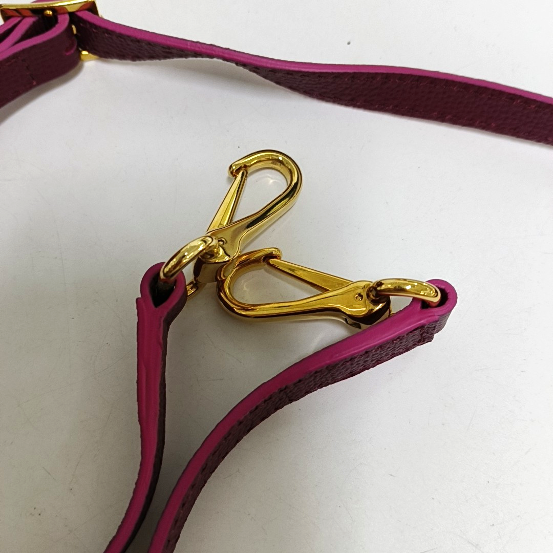 BURBERRY The Banner Medium size Red Cowhide Single Shoulder Bag Handbag Crossbody Bag Golden hardware Removable shoulder strap-(SKU)-955854849