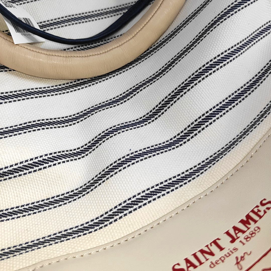 COACH Bucket bag White Canvas Jacquard Shoulder Bag Silver Hardware Removable shoulder strap-(SKU)-935660782