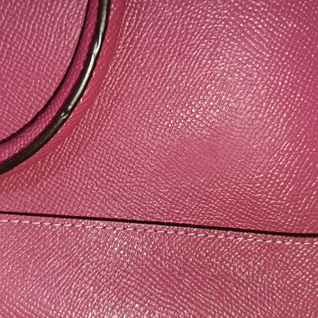COACH SIERRA Medium size Rose Red Leather Single Shoulder Bag Crossbody Tote Golden hardware Removable shoulder strap-(SKU)-942911371