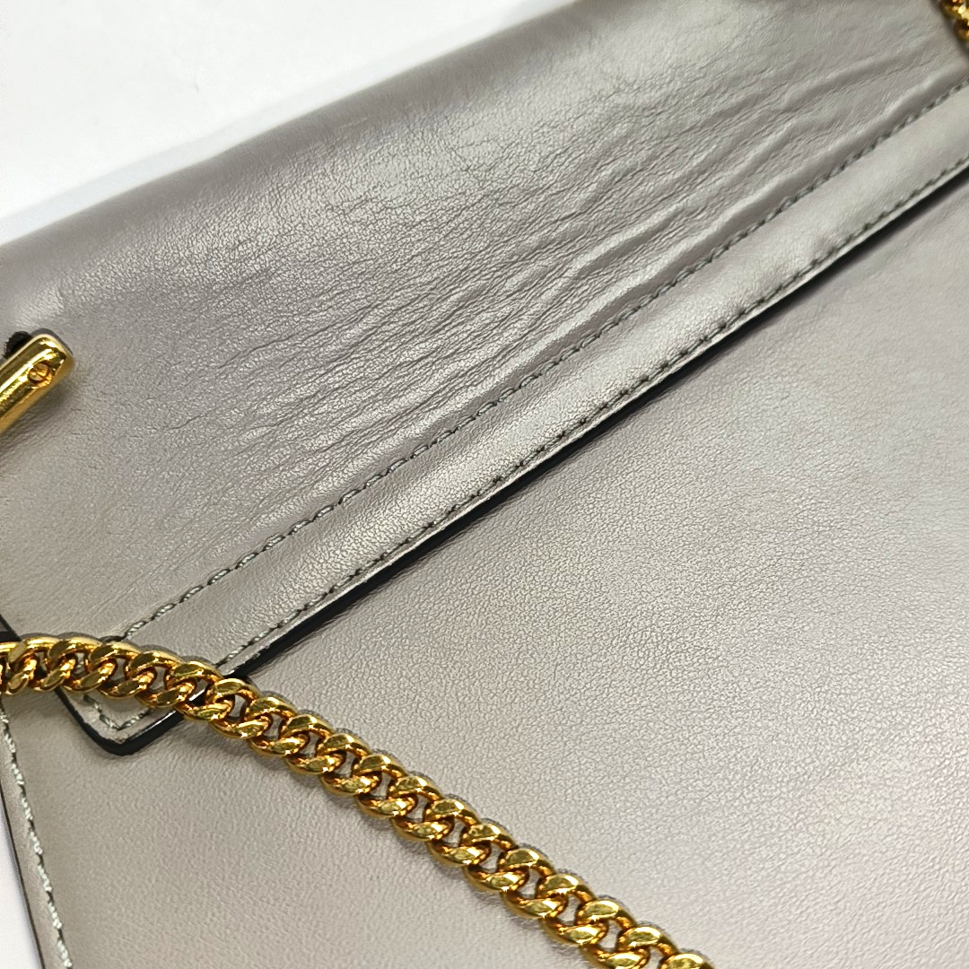 Chloé Drew Medium size Color block cowhide shoulder bag crossbody bag Golden hardware-(SKU)-953363295